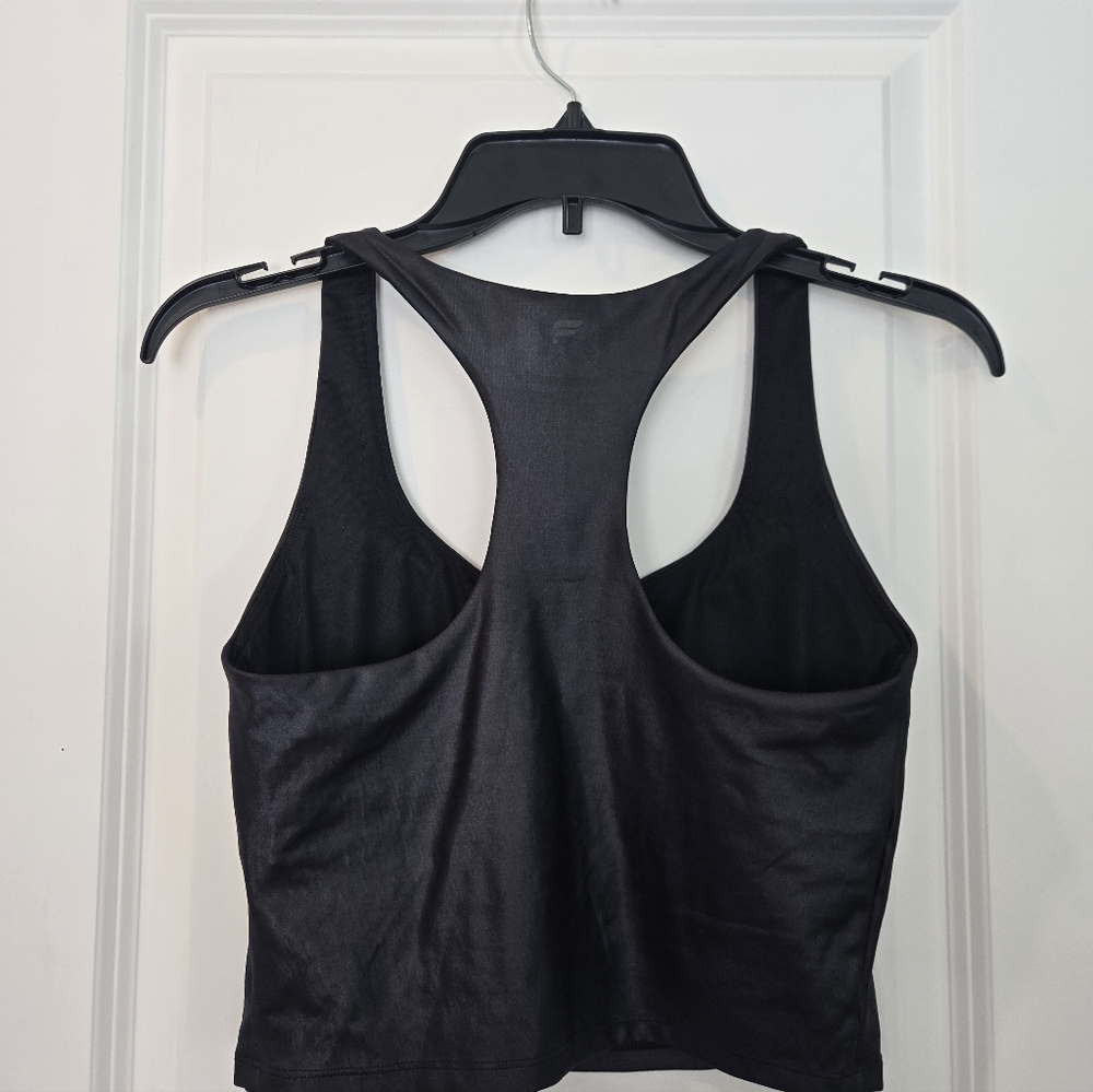 Fabletics Black Shine Sports Bra Size Small - Picture 4 of 7